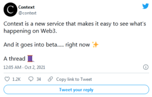 Context App Makes 300x191 - اپلیکیشن Context  باعث می شود تجارت NFT را مانند اینستاگرام، تجربه کنید