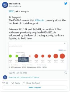 screenshot u.today 2022.01.20 19 12 42 227x300 - نهنگ های بیت کوین پیش از جهش به سطح 42000 دلاری، 40000 BTC خریداری کردند
